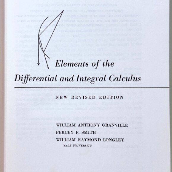 Elements Of The Differential & Integral Calculus Revised Edition (1957) - Picture 3 of 12